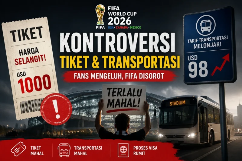 Kontroversi Tiket dan Transportasi Piala Dunia 2026 Fans Mengeluh, FIFA Disorot.webp